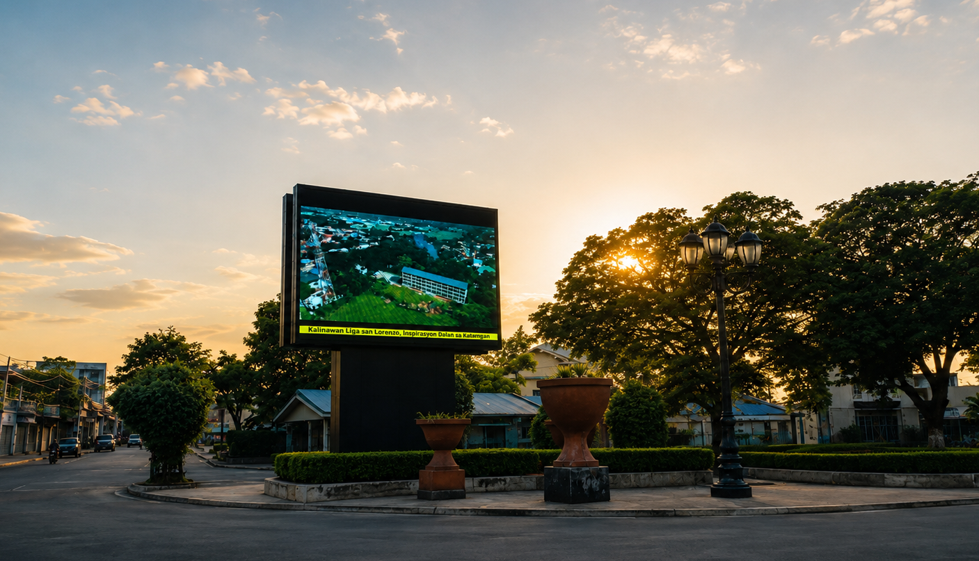 Municipality of San Jacinto - Outdoor LED Wall